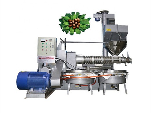 Prensa de aceite de tornillo en máquina prensadora de aceite de nuez de Bolivia