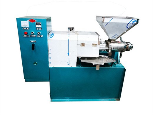 Máquina prensadora de aceite para semillas de lino Ecuador capacidad de 270kg/h