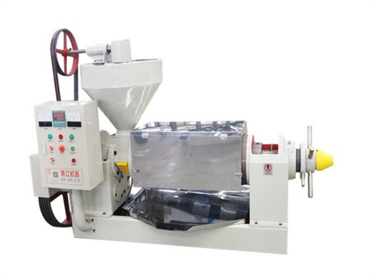 Máquina prensadora de aceite para preparación de semillas oleaginosas de Venezuela