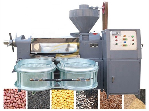 Máquina hidráulica de extracción de aceite vegetal de girasol prensado en frío en Colombia