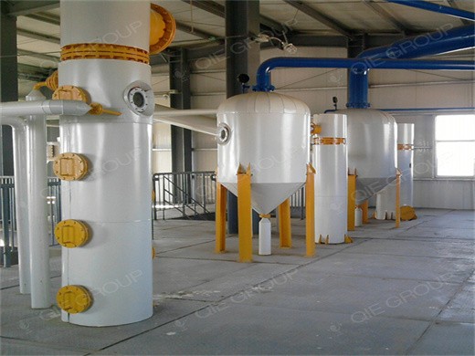 Fabricación en México de máquina refinadora de aceite de girasol