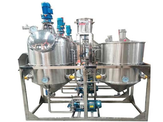 Máquina automática de procesamiento de refinería de aceite de maní crudo en Ecuador