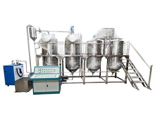 2024 máquina refinadora de aceite de soja dinter con alta calidad en Nicaragua