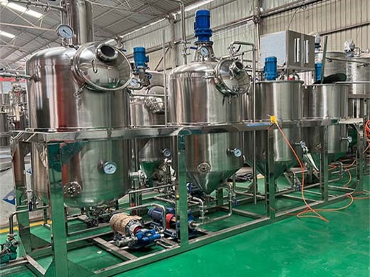 Fábrica de equipos refinados de aceite de sésamo en México